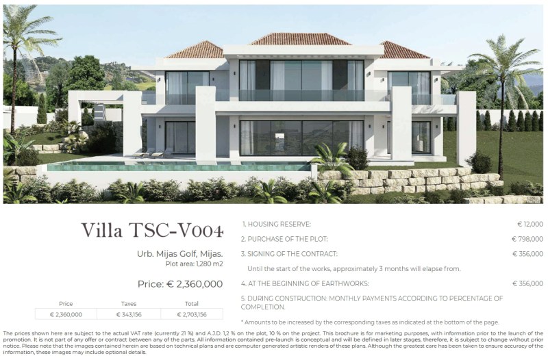 Current Offer For Project Villa TSC_V004